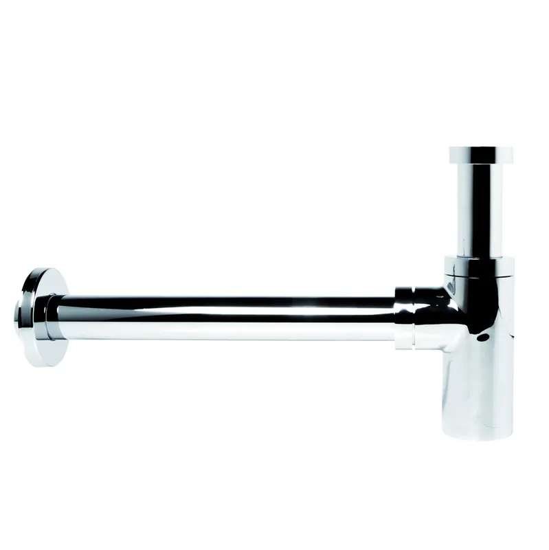 Gereduceerde Prijs Sifone d‘arredo tondo ottone cromato lavabo Ix-Box Morini Sifone d‘arredo tondo ottone cromato lavabo Ix-Box Morini Echome