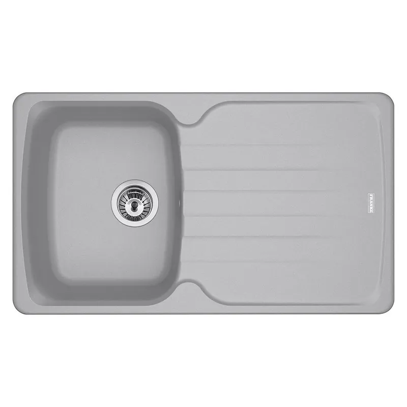 Lavello incasso reversibile AZG 611-86 fragranite alluminio Antea Franke Lavello incasso reversibile AZG 611-86 fragranite alluminio Antea Franke Echome Korting