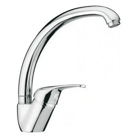 Shop Nu Miscelatore monocomando canna girevole cromato Smeraldo Franke Miscelatore monocomando canna girevole cromato Smeraldo Franke Echome