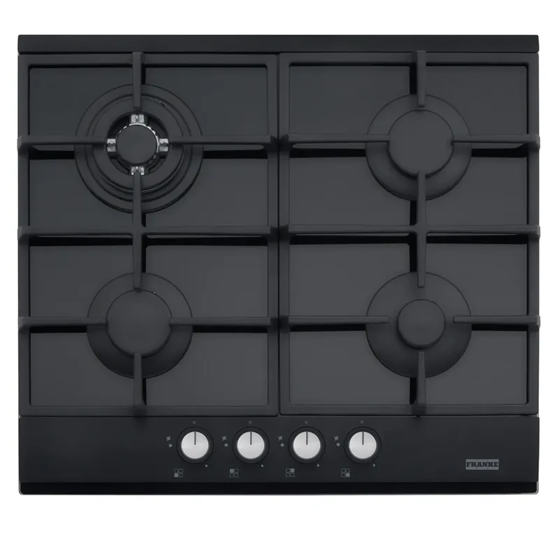 Populair Piano cottura incasso FHNG 604 4G TC BK C cristallo nero 4 fuochi Franke Piano cottura incasso FHNG 604 4G TC BK C cristallo nero 4 fuochi Franke Echome