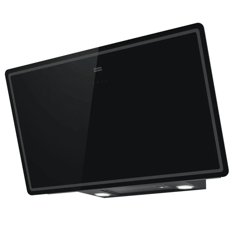 Cappa a parete in cristallo nero serie Smart FPJ 915 V BK Glass Cappa a parete in cristallo nero serie Smart FPJ 915 V BK Glass Echome Direct Beschikbaar