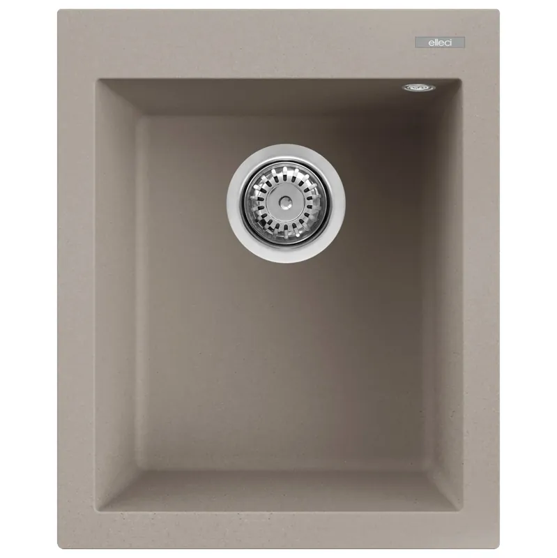 Koop Vandaag Lavello da incasso una vasca 41 cm Quadra 100 Elleci Lavello da incasso una vasca 41 cm Quadra 100 Elleci Echome