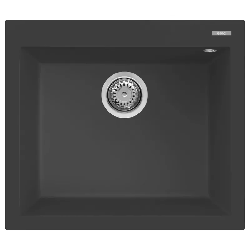 Hete Deal Lavello da incasso una vasca 57 cm Quadra 105 Elleci Lavello da incasso una vasca 57 cm Quadra 105 Elleci Echome