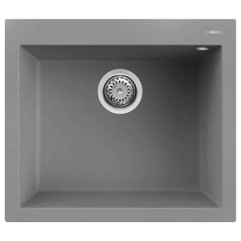 Lavello da incasso una vasca 57 cm Quadra 105 Elleci Lavello da incasso una vasca 57 cm Quadra 105 Elleci Echome Superprijs