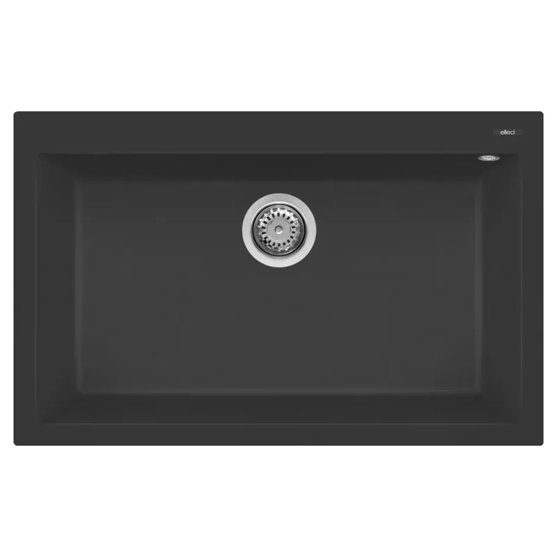 Koop Vandaag Lavello da incasso una vasca 79 cm Quadra 130 Elleci Lavello da incasso una vasca 79 cm Quadra 130 Elleci Echome