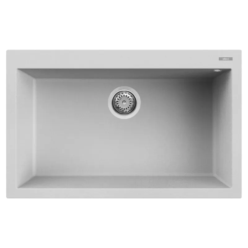 Tijdelijk Beschikbaar Lavello da incasso una vasca 79 cm Quadra 130 Elleci Lavello da incasso una vasca 79 cm Quadra 130 Elleci Echome