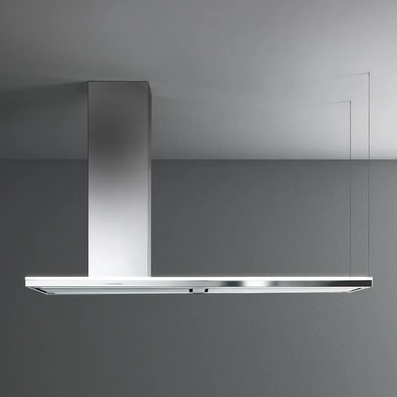 Cappa a soffitto in acciaio inox Lumen Isola 175 Falmec Cappa a soffitto in acciaio inox Lumen Isola 175 Falmec Echome Shop Nu