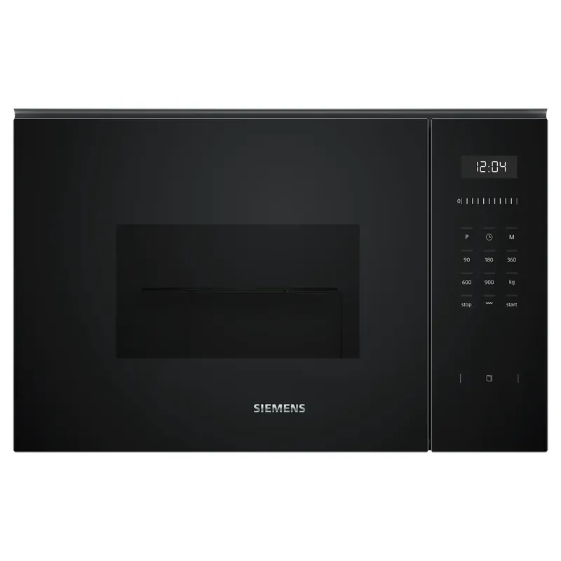 Forno a microonde da incasso con grill IQ500 60 cm nero Siemens Forno a microonde da incasso con grill IQ500 60 cm nero Siemens Echome Speciale Aanbieding