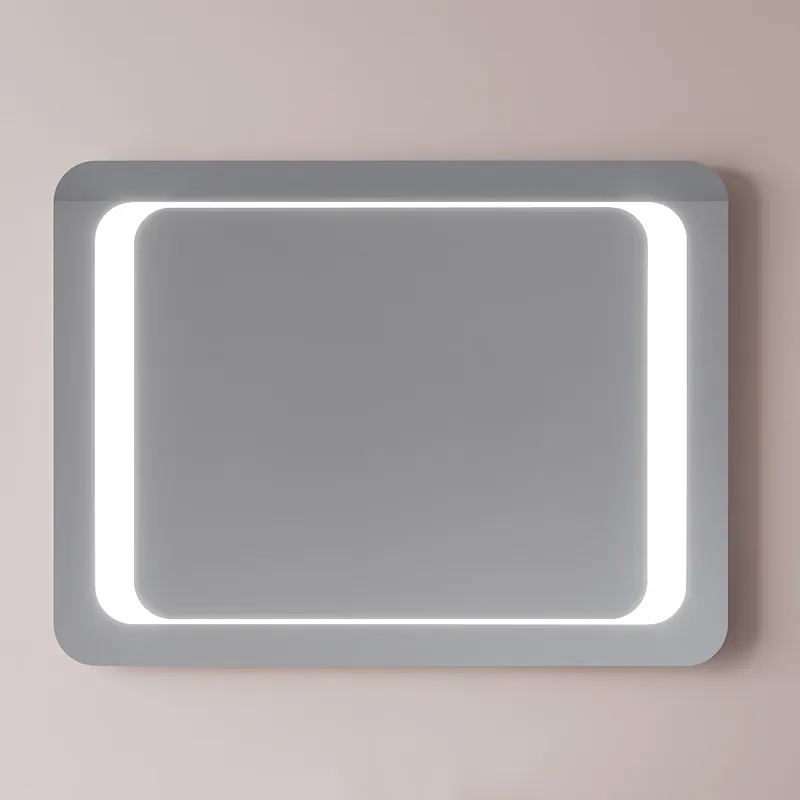 Specchio retroilluminato LED reversibile Savinidue Specchio retroilluminato LED reversibile Savinidue Echome Veilige Betaling