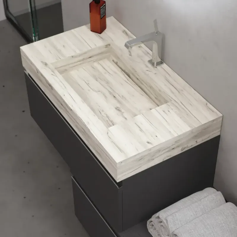 Gratis Retour Lavabo sospeso in HPL Idea Savinidue Lavabo sospeso in HPL Idea Savinidue Echome