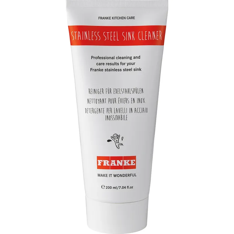 Detergente pulizia lavelli inox Kitchen Care Franke Detergente pulizia lavelli inox Kitchen Care Franke Echome Fabrieksprijs
