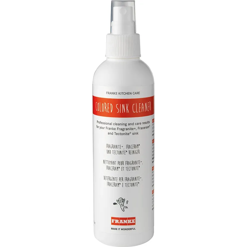 Laatste Kans Detergente pulizia lavelli colorati fragranite Kitchen Care Franke Detergente pulizia lavelli colorati fragranite Kitchen Care Franke Echome