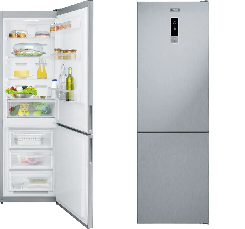 Frigocongelatore combinato Free Standing FCBF 340 TNF XS A+ Franke Frigocongelatore combinato Free Standing FCBF 340 TNF XS A+ Franke Echome Gereduceerde Prijs
