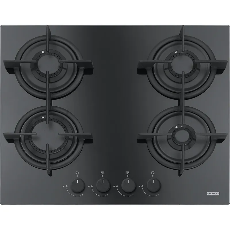 Favoriet Piano cottura incasso Mythos FHCR 604 4G HE BK C cristallo nero 4 fuochi Franke Piano cottura incasso Mythos FHCR 604 4G HE BK C cristallo nero 4 fuochi Franke Echome