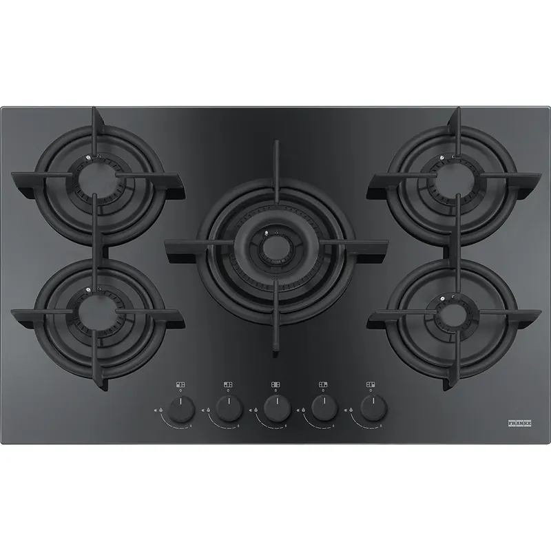 Direct Verzonden Piano cottura incasso Mythos FHCR 755 4G TC HE BK C cristallo nero 5 fuochi Franke Piano cottura incasso Mythos FHCR 755 4G TC HE BK C cristallo nero 5 fuochi Franke Echome