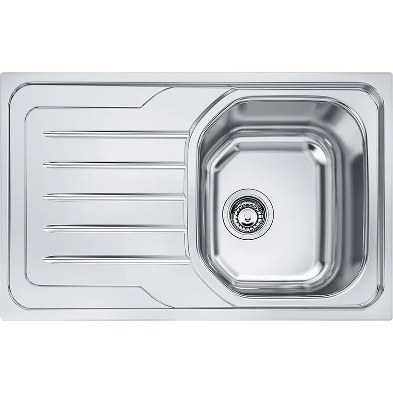 Lavello incasso OLL 611 dekor gocciolatoio sinistra Onda Line Franke Lavello incasso OLL 611 dekor gocciolatoio sinistra Onda Line Franke Echome Exclusieve Aanbieding