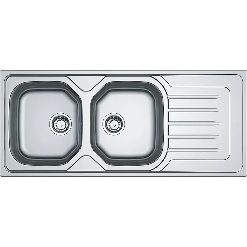 Lavello incasso OLL 621 dekor 2 vasche gocciolatoio destra Onda Line Franke Lavello incasso OLL 621 dekor 2 vasche gocciolatoio destra Onda Line Franke Echome Dagaanbieding
