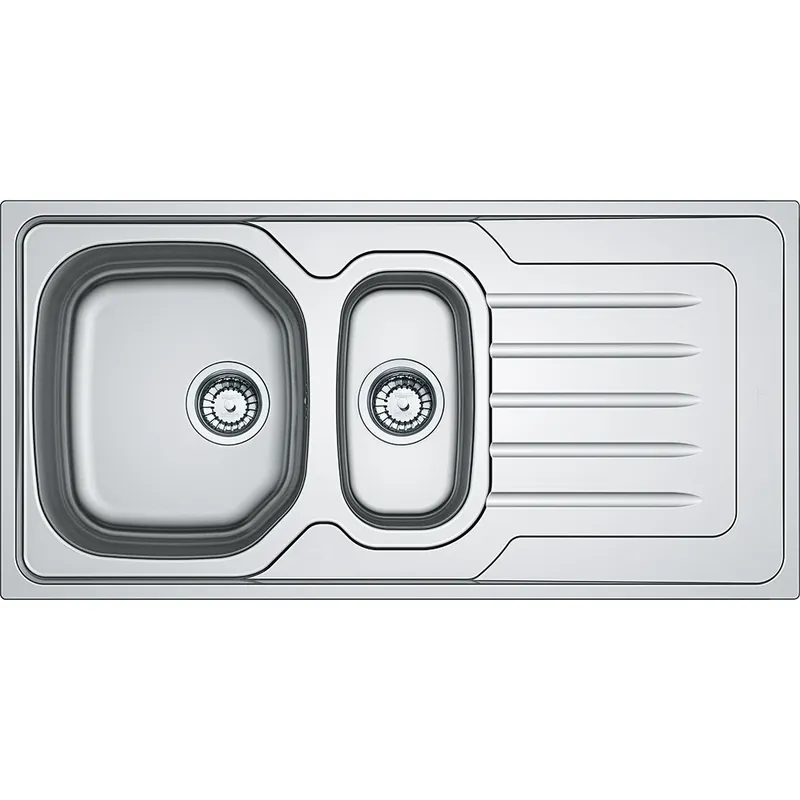 Lavello incasso OLX 651 inox 2 vasche gocciolatoio destra Onda Line Franke Lavello incasso OLX 651 inox 2 vasche gocciolatoio destra Onda Line Franke Echome Koop Vandaag