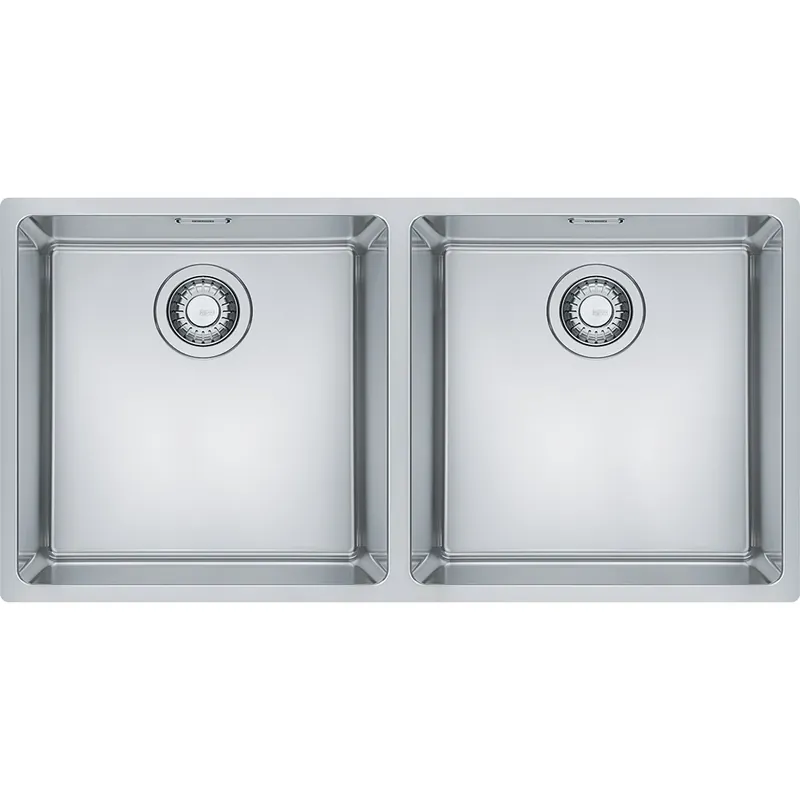 Lavello semifilo MRX 220-40-40 inox 2 vasche Maris Franke Lavello semifilo MRX 220-40-40 inox 2 vasche Maris Franke Echome Bestel Nu