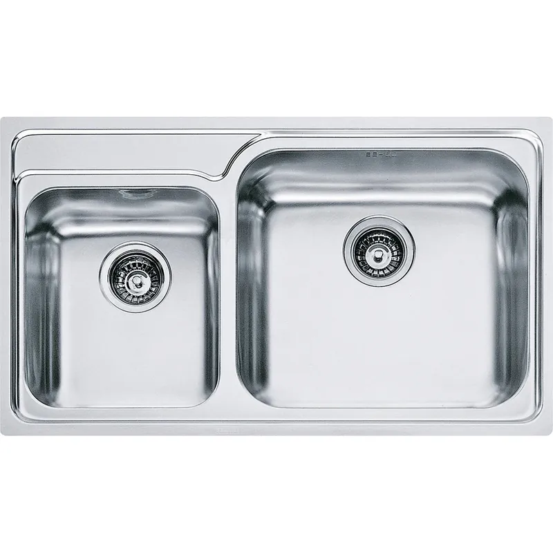 Express Levering Lavello incasso GAX 620 inox 2 vasche Galassia Franke Lavello incasso GAX 620 inox 2 vasche Galassia Franke Echome