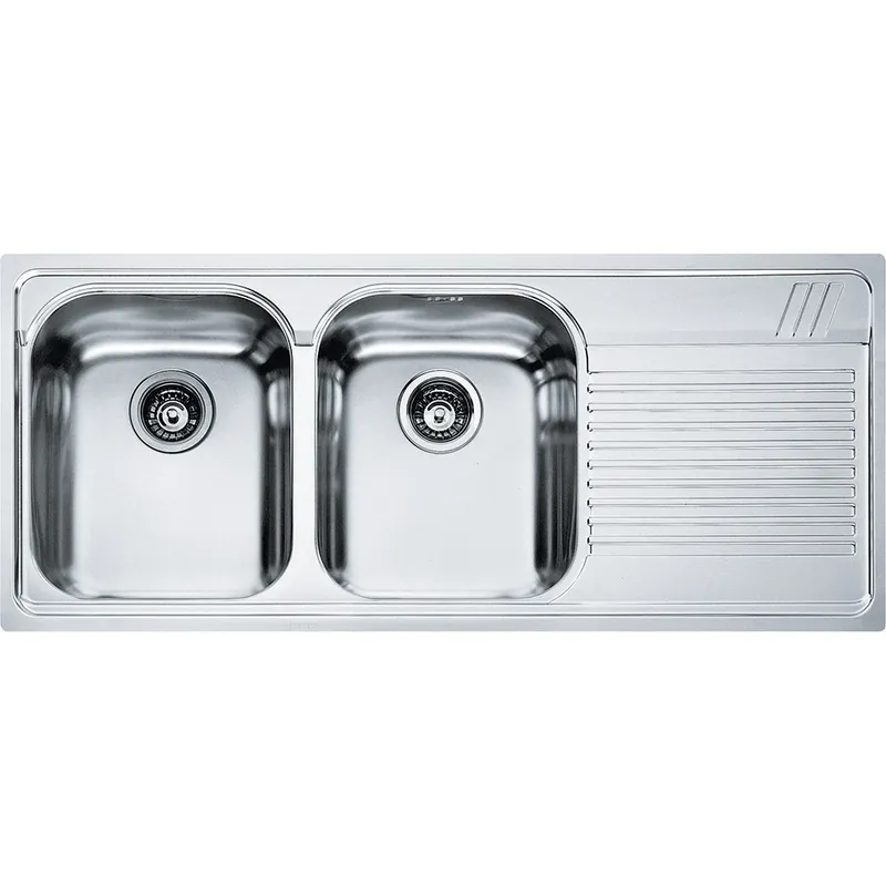 Lavello incasso AMT 621 microdekor 2 vasche gocciolatoio destra Armonia Franke Lavello incasso AMT 621 microdekor 2 vasche gocciolatoio destra Armonia Franke Echome Lage Kosten