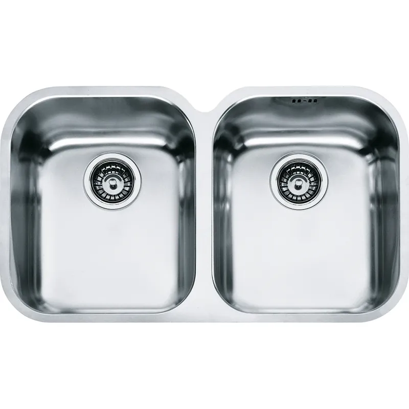 Lavello sottotop AMX 120 inox 2 vasche Franke Lavello sottotop AMX 120 inox 2 vasche Franke Echome Superprijs