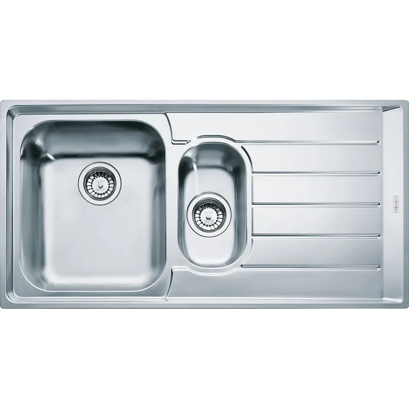Lavello semifilo NEX 251 inox 2 vasche gocciolatoio destra Neptune Franke Lavello semifilo NEX 251 inox 2 vasche gocciolatoio destra Neptune Franke Echome Lage Kosten