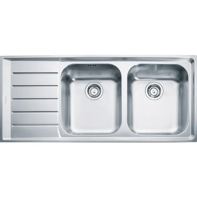 Lavello semifilo NEX 221 inox 2 vasche gocciolatoio sinistra Neptune Franke Lavello semifilo NEX 221 inox 2 vasche gocciolatoio sinistra Neptune Franke Echome Speciale Aanbieding