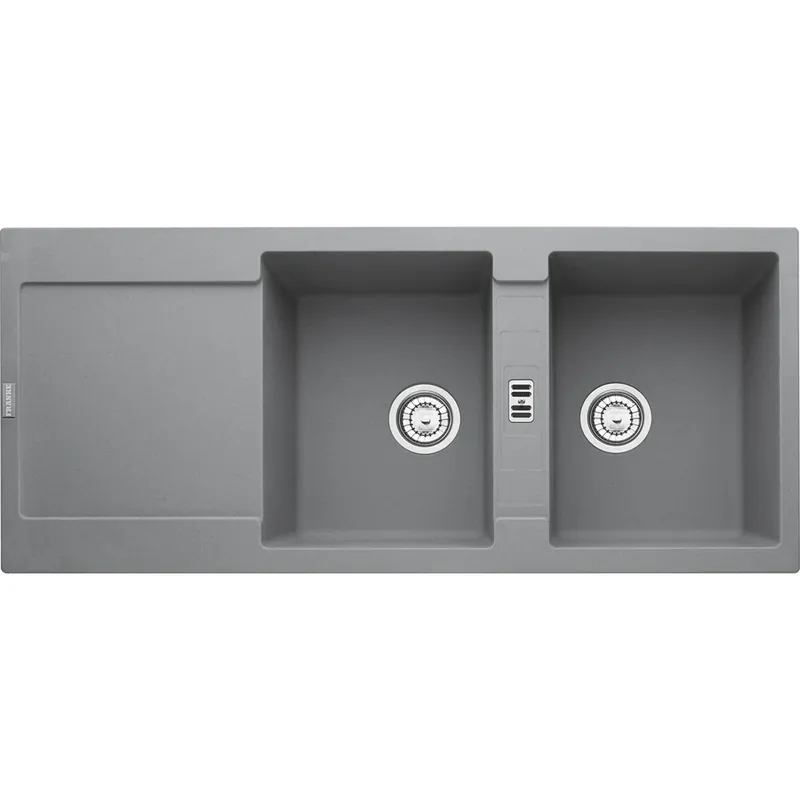 Lavello reversibile MRG 621 fragranite stone grey 2 vasche Maris Franke Lavello reversibile MRG 621 fragranite stone grey 2 vasche Maris Franke Echome Veilige Betaling
