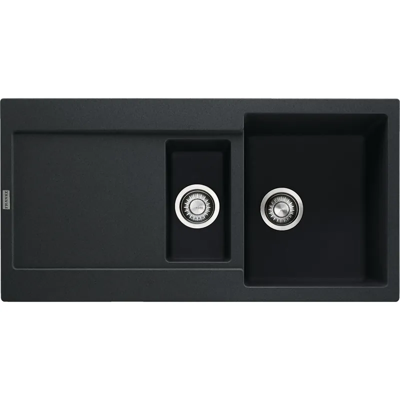 Dagaanbieding Lavello reversibile MRG 651 fragranite nero 2 vasche Maris Franke Lavello reversibile MRG 651 fragranite nero 2 vasche Maris Franke Echome