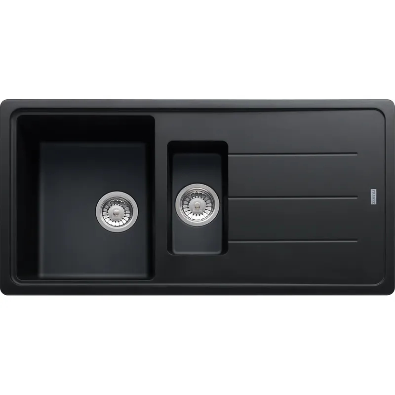Beste Prijs Lavello reversibile BFG 651 fragranite nero 2 vasche Boston Franke Lavello reversibile BFG 651 fragranite nero 2 vasche Boston Franke Echome