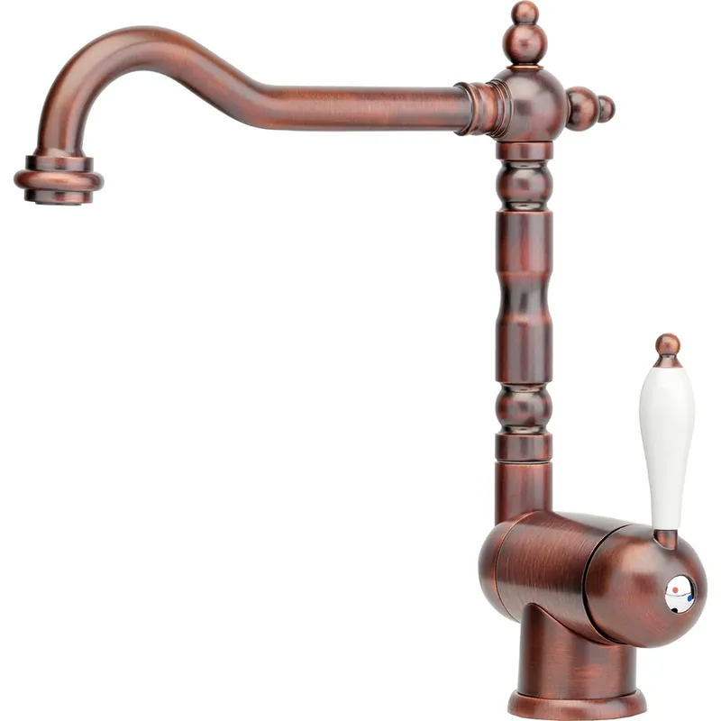 Bestel Nu Rubinetto monocomando sottofinestra ramato Old England Franke Rubinetto monocomando sottofinestra ramato Old England Franke Echome