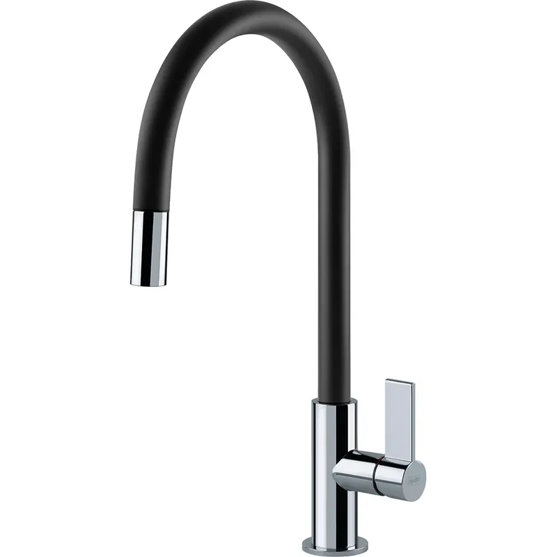 Miscelatore monocomando girevole nero Ambient Doccia Franke Miscelatore monocomando girevole nero Ambient Doccia Franke Echome Direct Beschikbaar