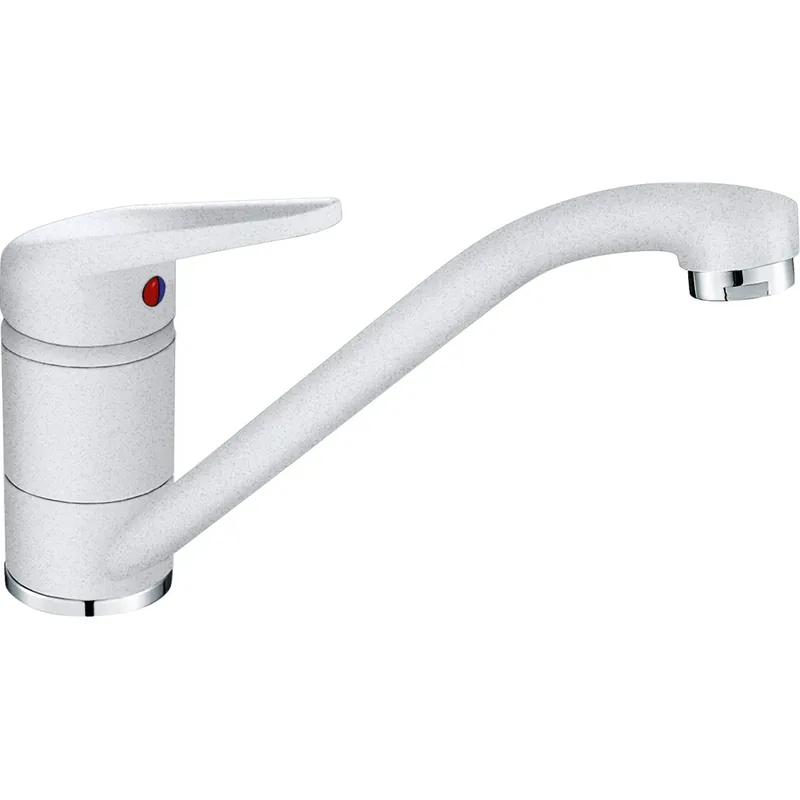 Miscelatore monocomando canna girevole bianco Novara Plus Franke Miscelatore monocomando canna girevole bianco Novara Plus Franke Echome Direct Beschikbaar