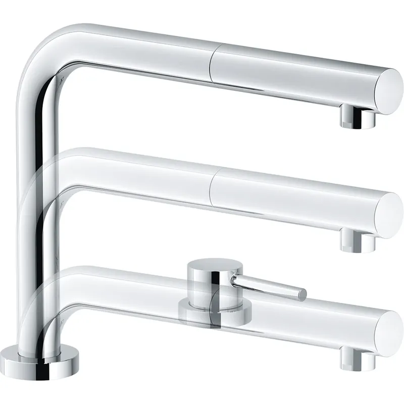 Favoriet Miscelatore monocomando sottofinestra girevole cromato Active Window Doccia Franke Miscelatore monocomando sottofinestra girevole cromato Active Window Doccia Franke Echome