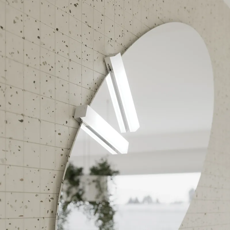 Op = Op Luce applique universale LED Cometa Savinidue Luce applique universale LED Cometa Savinidue Echome
