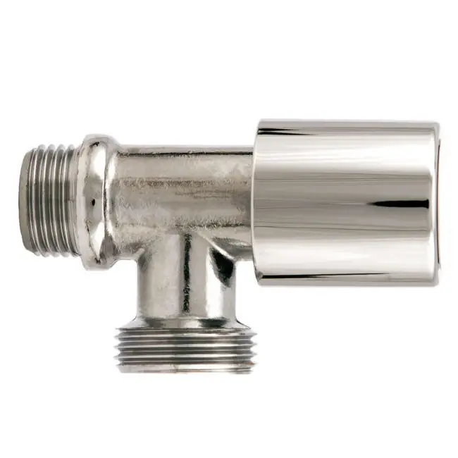 Koopje Rubinetto orizzontale ottone cromato maschio lavatrice Itap Rubinetto orizzontale ottone cromato maschio lavatrice Itap Echome