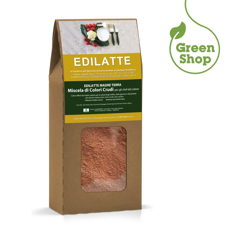 Voordeelprijs Colori crudi atossici vegani water free Madre Terra Edilatte Colori crudi atossici vegani water free Madre Terra Edilatte Echome