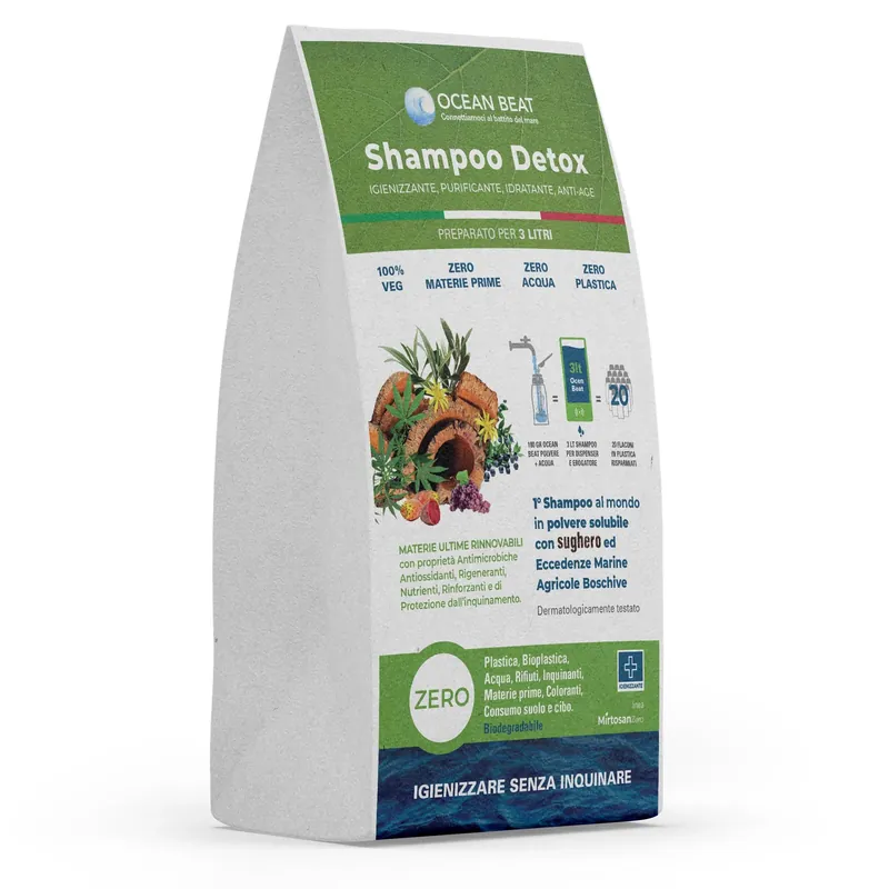 Aanbieding Shampoo Detox igienizzante purificante ecologico Ocean Beat Shampoo Detox igienizzante purificante ecologico Ocean Beat Echome