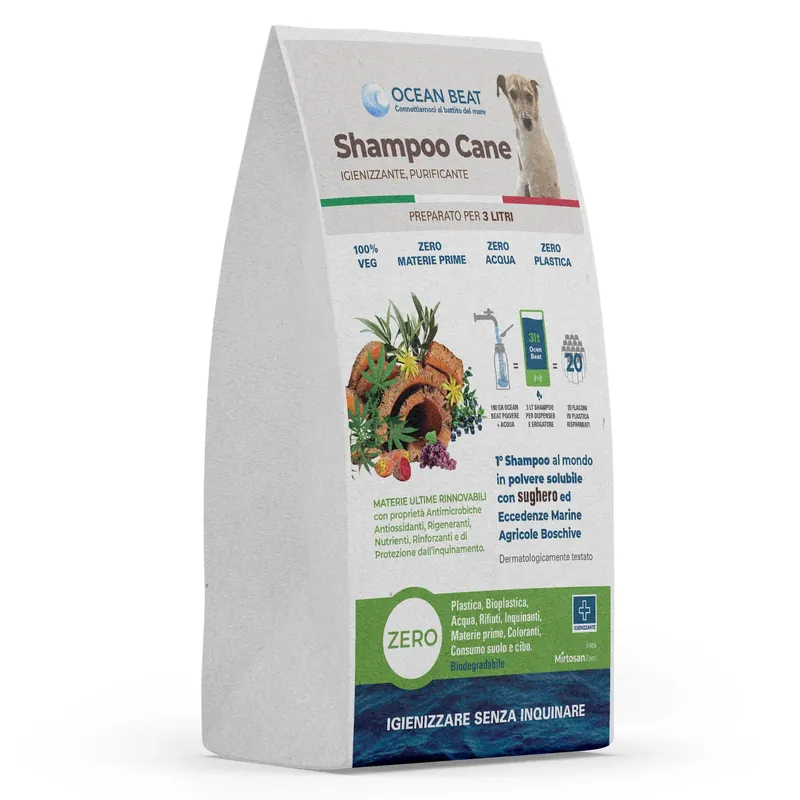 Shampoo Cane igienizzante purificante ecologico Ocean Beat Shampoo Cane igienizzante purificante ecologico Ocean Beat Echome Gratis Retour