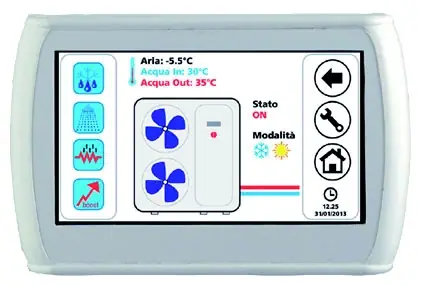 Controllo remoto touch screen multifunzione Hi-TV415 Maxa Controllo remoto touch screen multifunzione Hi-TV415 Maxa Echome Direct Beschikbaar