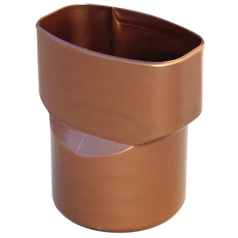 Adattatore ovale/tondo per gronde in PVC Cupraelite Best ramata First Adattatore ovale/tondo per gronde in PVC Cupraelite Best ramata First Echome Speciale Aanbieding