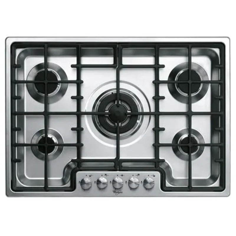 Voordeelprijs Piano cottura a gas 5 fuochi AKM 486 IX Whirlpool Piano cottura a gas 5 fuochi AKM 486 IX Whirlpool Echome
