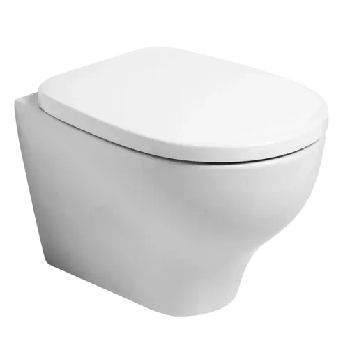 Vaso WC bianco sospeso watersaving Pratica 2 Azzurra Vaso WC bianco sospeso watersaving Pratica 2 Azzurra Echome Bestseller