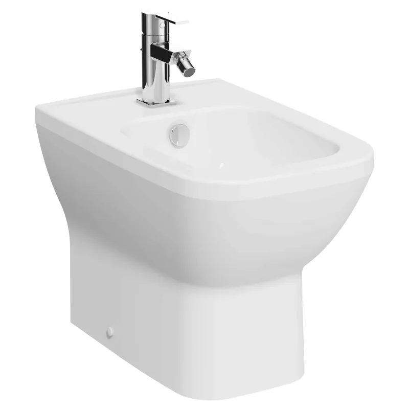 Dagaanbieding Bidet monoforo bianco filo parete WC Integra SQ VitrA Bidet monoforo bianco filo parete WC Integra SQ VitrA Echome
