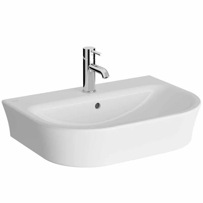Lavabo bianco con troppopieno Mia Square e Mia Round VitrA 55 cm Betrouwbaar