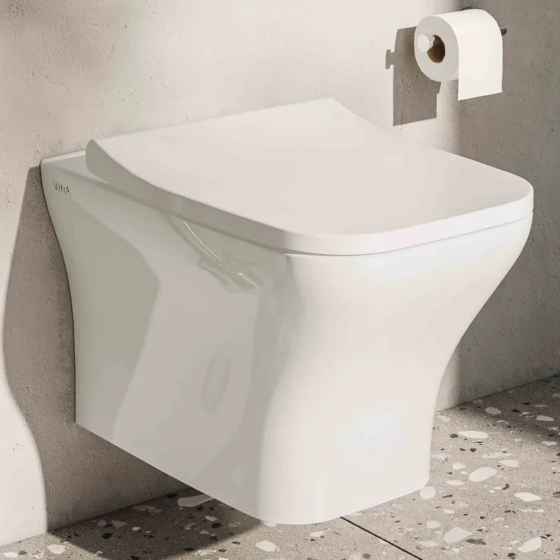 Vaso WC sospeso bianco lucido filo parete Rimless Mia Square VitrA Vaso WC sospeso bianco lucido filo parete Rimless Mia Square VitrA Echome Nu Kopen