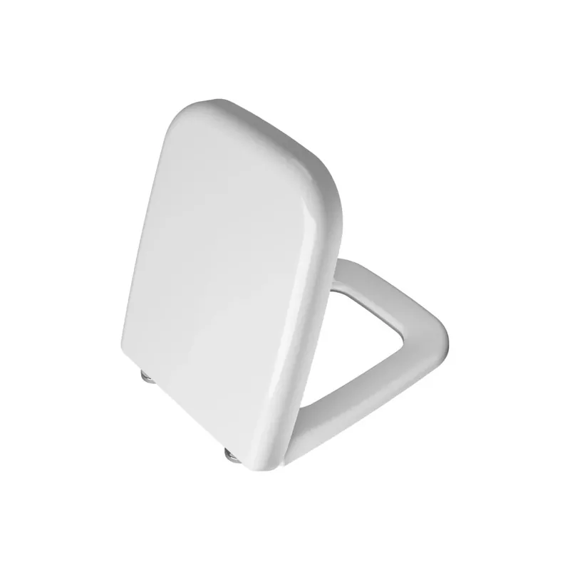 Goedkoop Sedile bianco lucido soft close WC Mia Square VitrA Sedile bianco lucido soft close WC Mia Square VitrA Echome