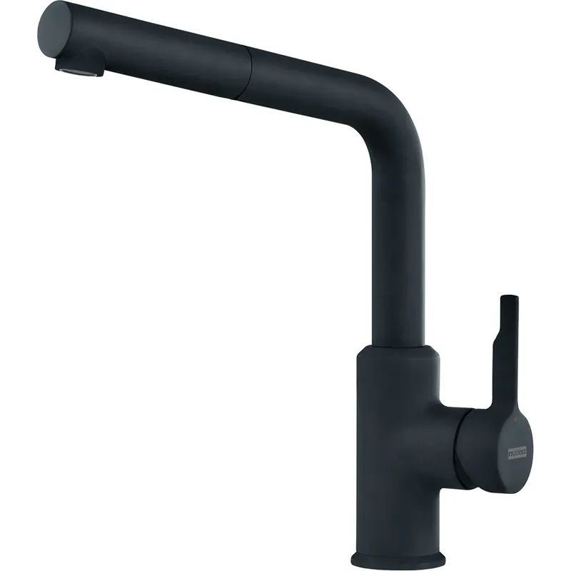 Voordeelprijs Miscelatore girevole monocomando con doccetta black matt Urban Franke Miscelatore girevole monocomando con doccetta black matt Urban Franke Echome