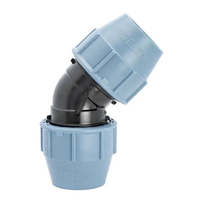 Gomito a 45° 1018 PP Unidelta 20 mm Superprijs